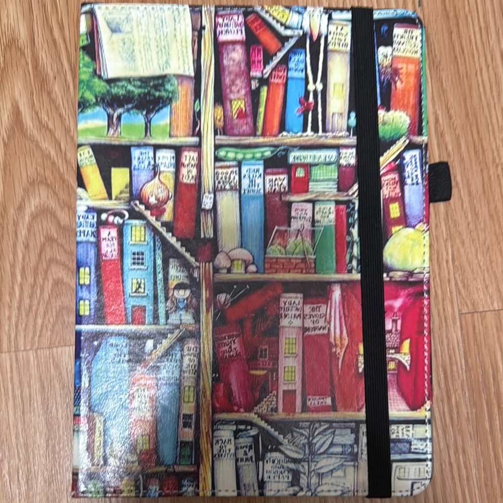 Colorful Bookcase Tablet Cover